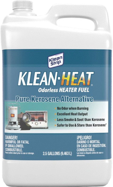 Klean Strip Klean-Heat EKKH992 Premium Kerosene, 2.5 gal, Can, Pack of 2