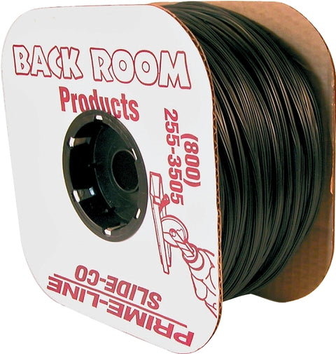 Make-2-Fit P7580 Screen Retainer Spline, 0.175 in D, 500 ft L, Vinyl, Black, Round