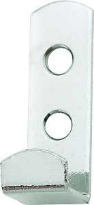 OOK 50233 Mirror Clip Set, 20 lb, Steel, Nickel, Wall Mounting