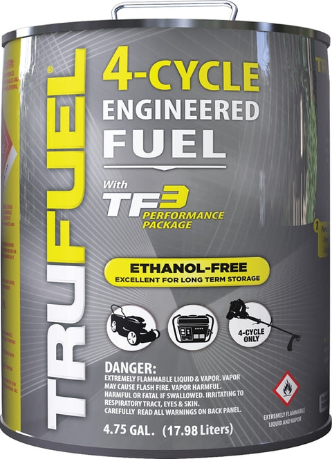 Trufuel 6527214 Fuel, Liquid, Hydrocarbon, Clear, 4.75 gal, Can