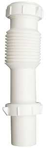 Plumb Pak PP812-7 Sink Tailpiece, 1-1/2 in, 7 in L, Slip-Joint, Plastic