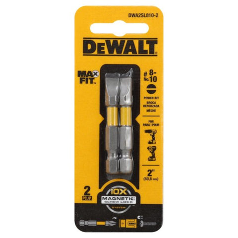 DeWalt FlexTorq Phillips #2 X 1 in. L Insert Bit Steel 10 pc