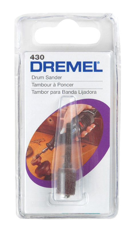 Dremel 0.3 in. Dia. x 0.1 in. Dia. 60 Grit Drum Sander Aluminum Oxide