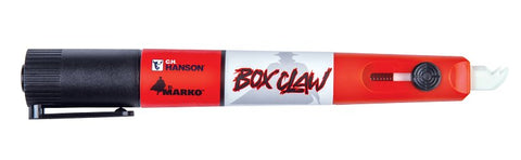 CH Hanson Box Claw Series 10607 2-in-1 Marker and Box Opener, Black, 7.82 in L, Pack of 12