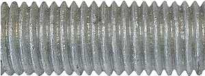 PFC TR-1011 Threaded Rod, 1/2-13 in Thread, 3 ft L, A Grade, Carbon Steel, Galvanized, NC Thread