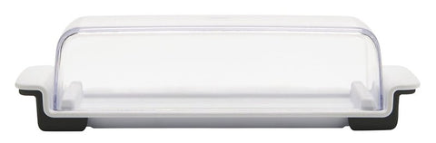 Oxo 11122500 Butter Dish, Plastic, Clear, Gloss, 7.7 in L, 2 in W