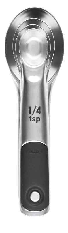 Good Grips 11132100 Measuring Spoon Set, Stainless Steel