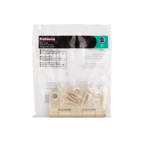 ProSource LR-703-PS Door Hinge, Steel, Satin Bronze, Loose Pin, 180 deg Range of Motion, Screw Mounting
