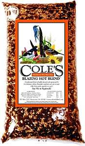 Cole's Blazing Hot Blend BH20 Blended Bird Seed, 20 lb Bag, Pack of 2
