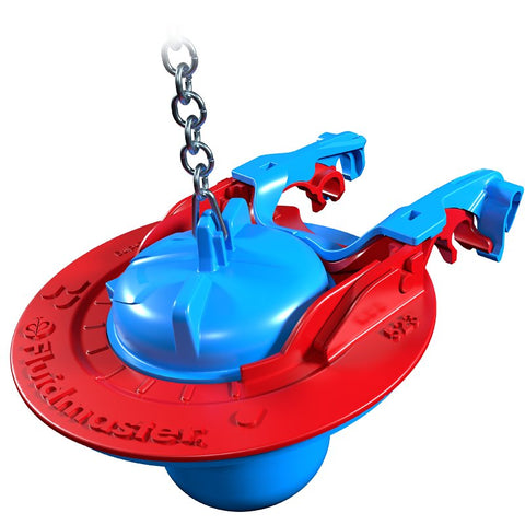 Fluidmaster K-400H-056-T4 Fill Valve + Super Flapper, For: 2 in and 3 in Flush Valves, 1.28 and 1.6 gpf Toilets