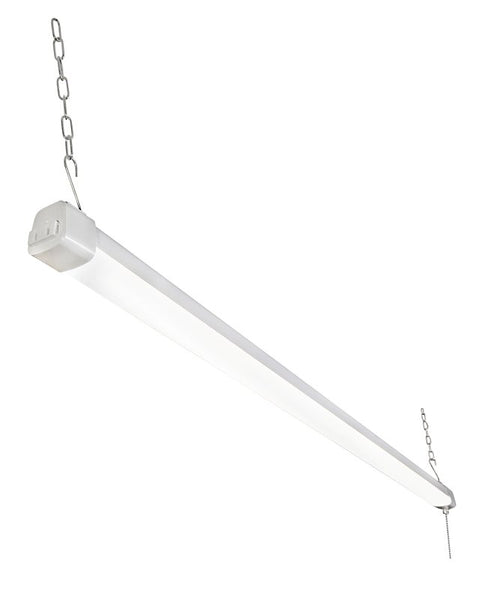 PowerZone O-SL4PV5000 Light Shop, 120 V, 47 W, 1 -Lamp, LED Lamp, 5000 Lumens, 4000 K Color Temp, Carbon Steel Fixture