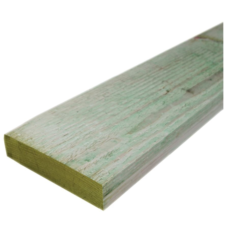 2 x 10, Pine, No. 1, Pressure Treated (MCA .15), Surfaced on 4