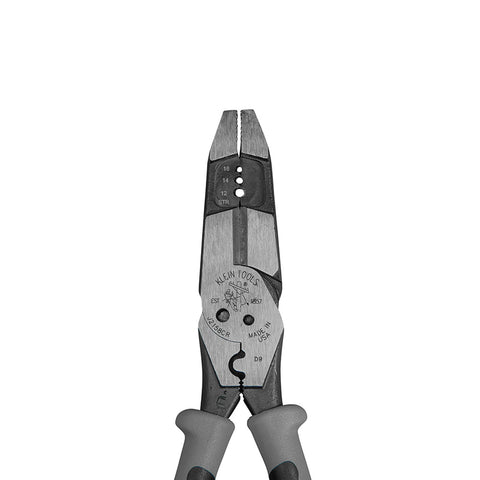 Klein Tools Strips 10-14 solid and 12-16 stranded wire Ga. 8 in. L Crimper/Cutter/Stripper
