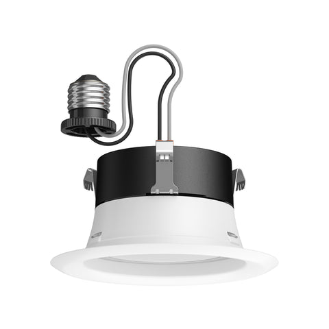 Philips Hue White 4 in. W LED Smart-Enabled Retrofit Kit 9.5 W