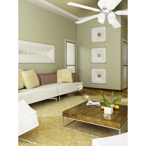 Westinghouse Contempra IV 52 in. White LED Indoor Ceiling Fan