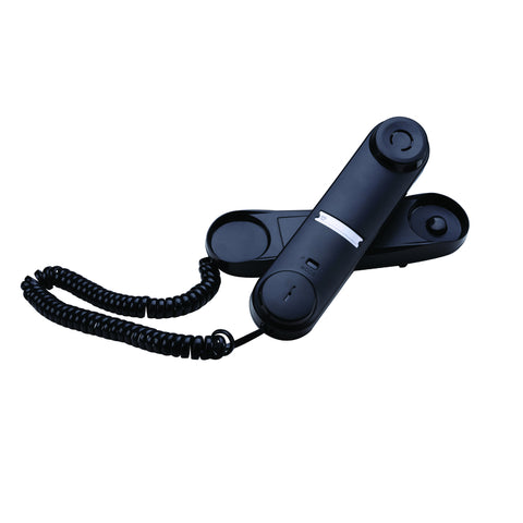 Home Plus 1 Handle Analog Telephone Black