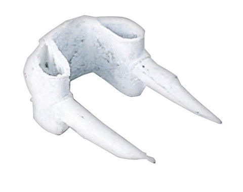 GB 1/8 in. W Zinc-plated Steel Insulated Cable Staple 40