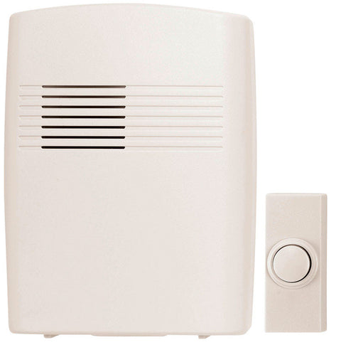 Heath Zenith Off-White Wireless Door Chime Kit