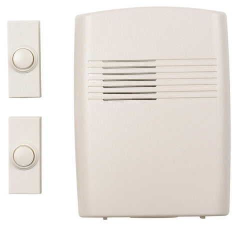 Heath Zenith White Wireless Door Chime Kit