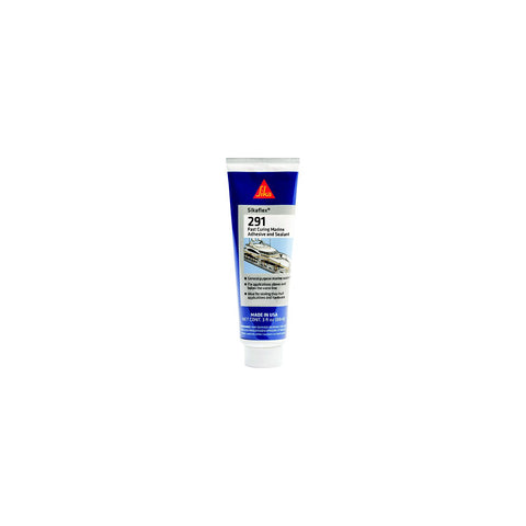 Sikaflex 610568 291 Marine Polyurethane Adhesive / Sealant, White, 3 oz. Tube