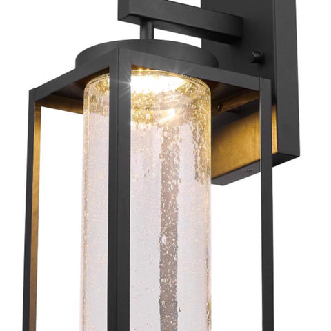 Globe Electric Capulet 1-Light Matte Black Wall Sconce