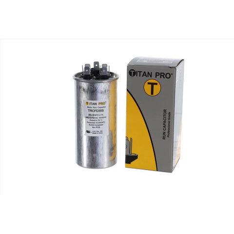 Titan Pro 35+5 MFD 440 V Round Run Capacitor