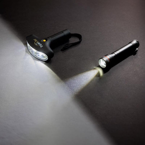 TripleLite 300 lm Black LED Flashlight AA Battery