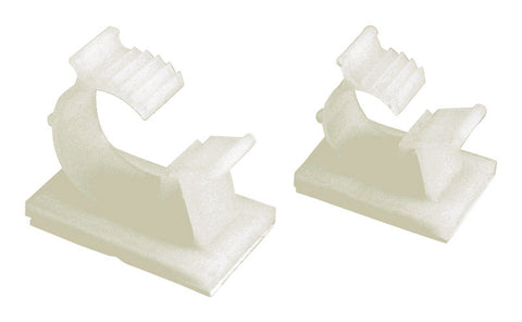 Gardner Bender 3/8 in. Dia. Plastic Kwik Clip 6 pk