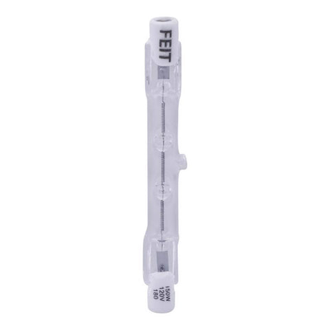 Feit 150 W T3 Tubular Halogen Bulb 2000 lm Bright White 2 pk