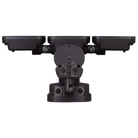 Dualux Motion-Sensing Hardwired LED Bronze Security Floodlight