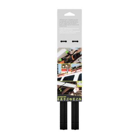 Twisted Goat 36 in. L Black Twist Ties 2 pk