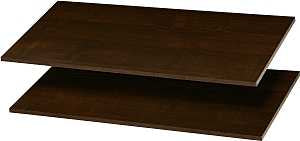 Easy Track RS1436-T Adjustable Shelf, Truffle, 14 in L, 34-7/8 in W, Wood
