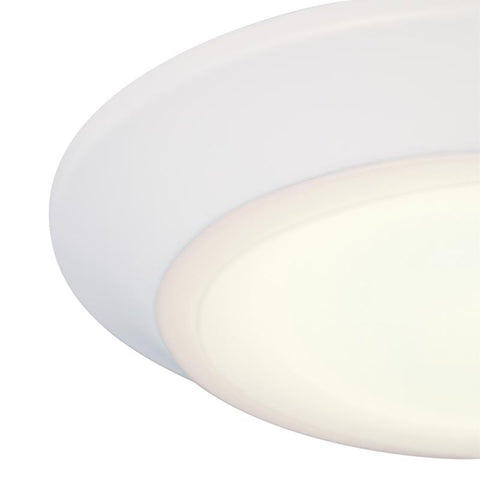 Westinghouse Color Changing Technology 1.25 in. H X 7.5 in. W X 7.5 in. L Frost White Ceiling Fixtur