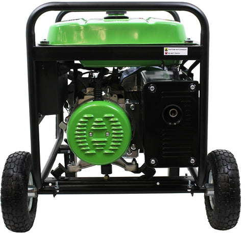 Lifan Energy Storm Series 6600 Portable Generator, 20/30 A, 120 V, 6600 W Output, Gasoline, 6.5 gal Tank, Recoil Start