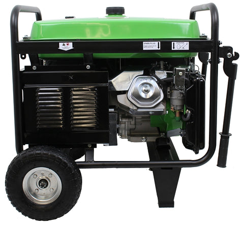 Lifan Energy Storm Series 6600 Portable Generator, 20/30 A, 120 V, 6600 W Output, Gasoline, 6.5 gal Tank, Recoil Start