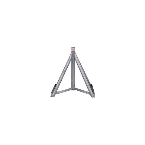 Galvanized Motorboat Stand Base Only 28"-46"