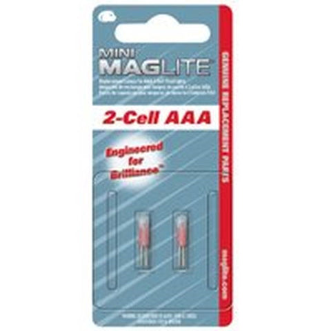 Maglite Replacement Flashlight Bulb, Bi-Pin Base