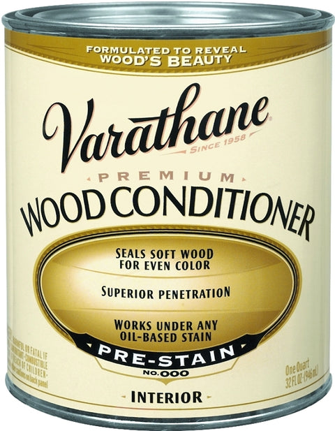 Varathane 211775H Wood Conditioner, Clear, Liquid, 1 qt, Can