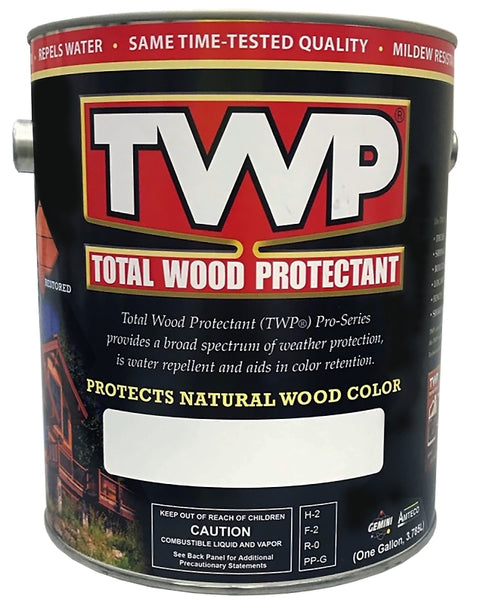 TWP 100 Series TWP-103-1 Wood Preservative, Dark Oak, Liquid, 1 gal, Can, Pack of 4