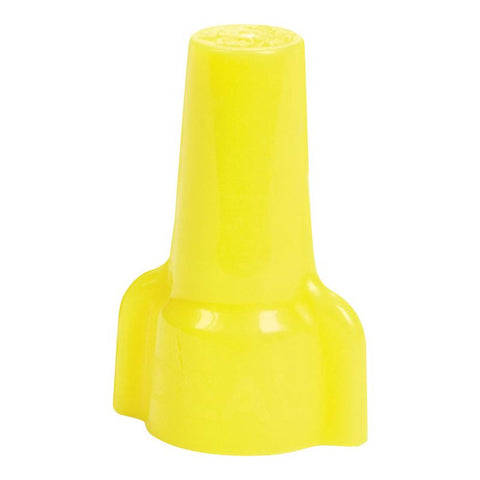 Ideal Industries Wing-Nut Insulated Wire Connector Yellow 100 pk