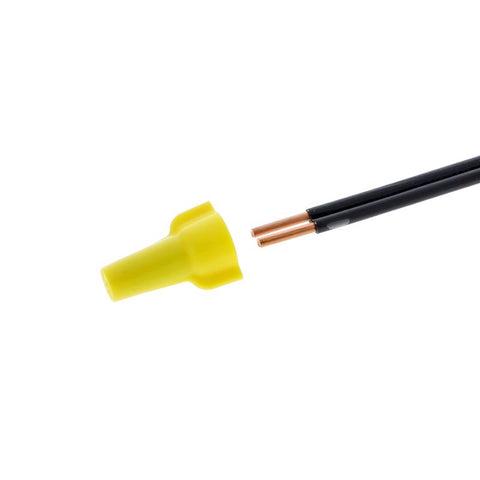 Ideal Industries Wing-Nut Insulated Wire Connector Yellow 100 pk