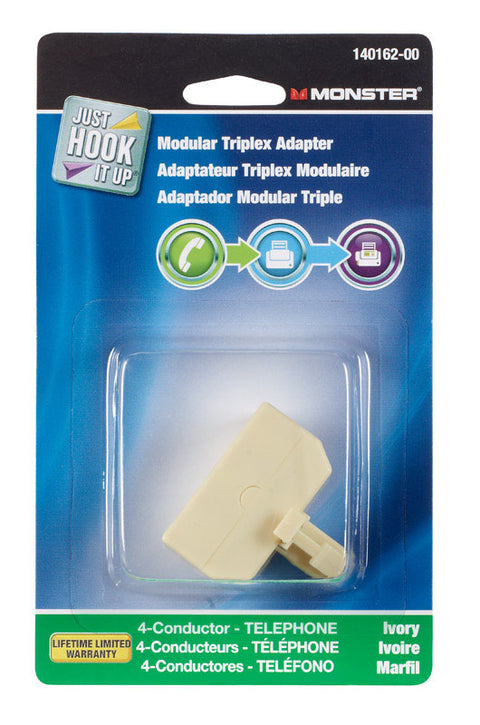 Monster Cable Triplex Adapter