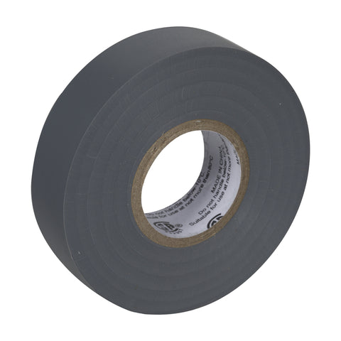 Duck Professional Grade 3/4 in. W X 66 ft. L Gray Vinyl Electrical Tape, Pack of 12