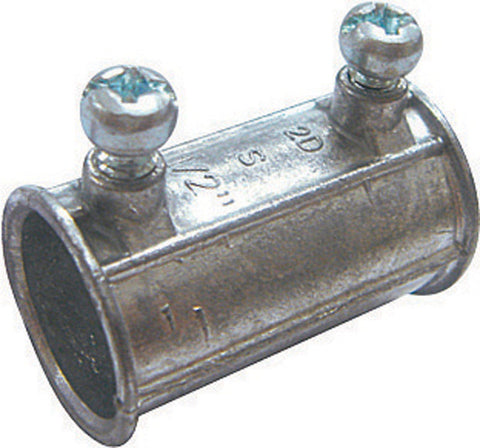 Sigma 1 in. Dia. Zinc Set Screw Coupling EMT
