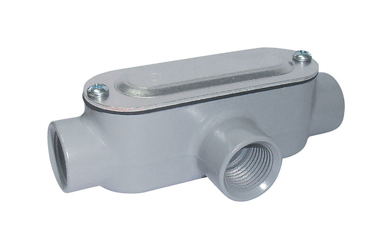 Sigma 1/2 in. Dia. x 4-13/16 L Conduit Body Die-Cast Aluminum – Shell ...