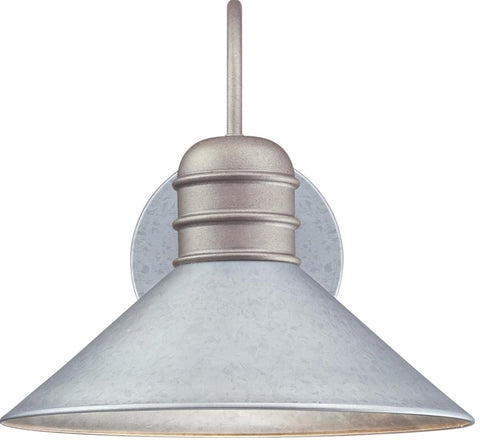 Westinghouse Watts Creek Series 63609 Wall Fixture, Incandescent, LED Lamp, Steel Fixture, Galvanized Fixture