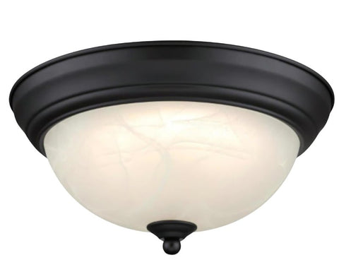 Westinghouse Dubrow Series 6137200 Indoor Flush-Mount Ceiling Fixture, 120 V, 14 W, LED Lamp, 1350 Lumens