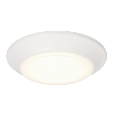 Westinghouse Makira 6133700 Indoor/Outdoor Surface-Mount Ceiling Fixture, LED Lamp, 840 Lumens, White Fixture
