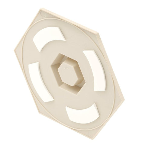 Prime-Line U 9140 Hexagon Protector, Vinyl