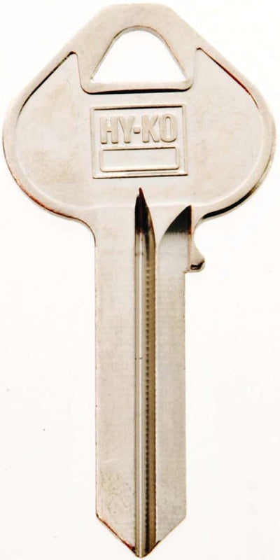 Hy-Ko 11010RU45 Key Blank, Brass, Nickel, For: Russwin and Corbin Cabinet, House Locks and Padlocks, Pack of 10
